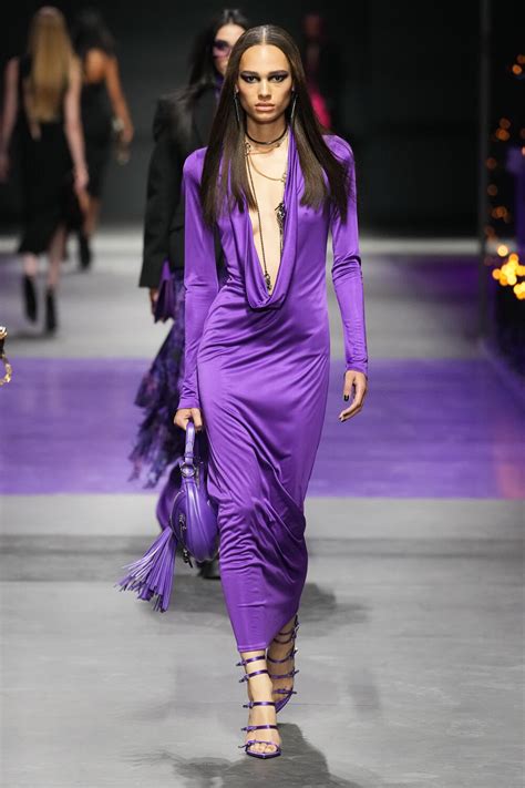 paris fashion week 2023 versace|versace slip dresses.